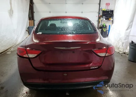 2016 Chrysler 200 Lx из США, поврежденный, VIN 1C3CCCFB2GN192635